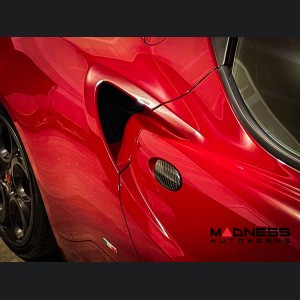 Alfa Romeo 4C Exterior Door Handle Trim Set - Carbon Fiber